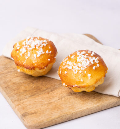 zwei glutenfreie Brioche, glutenfreie, laktosefreie, süße Backwaren, Isabella Glutenfreie Patisserie