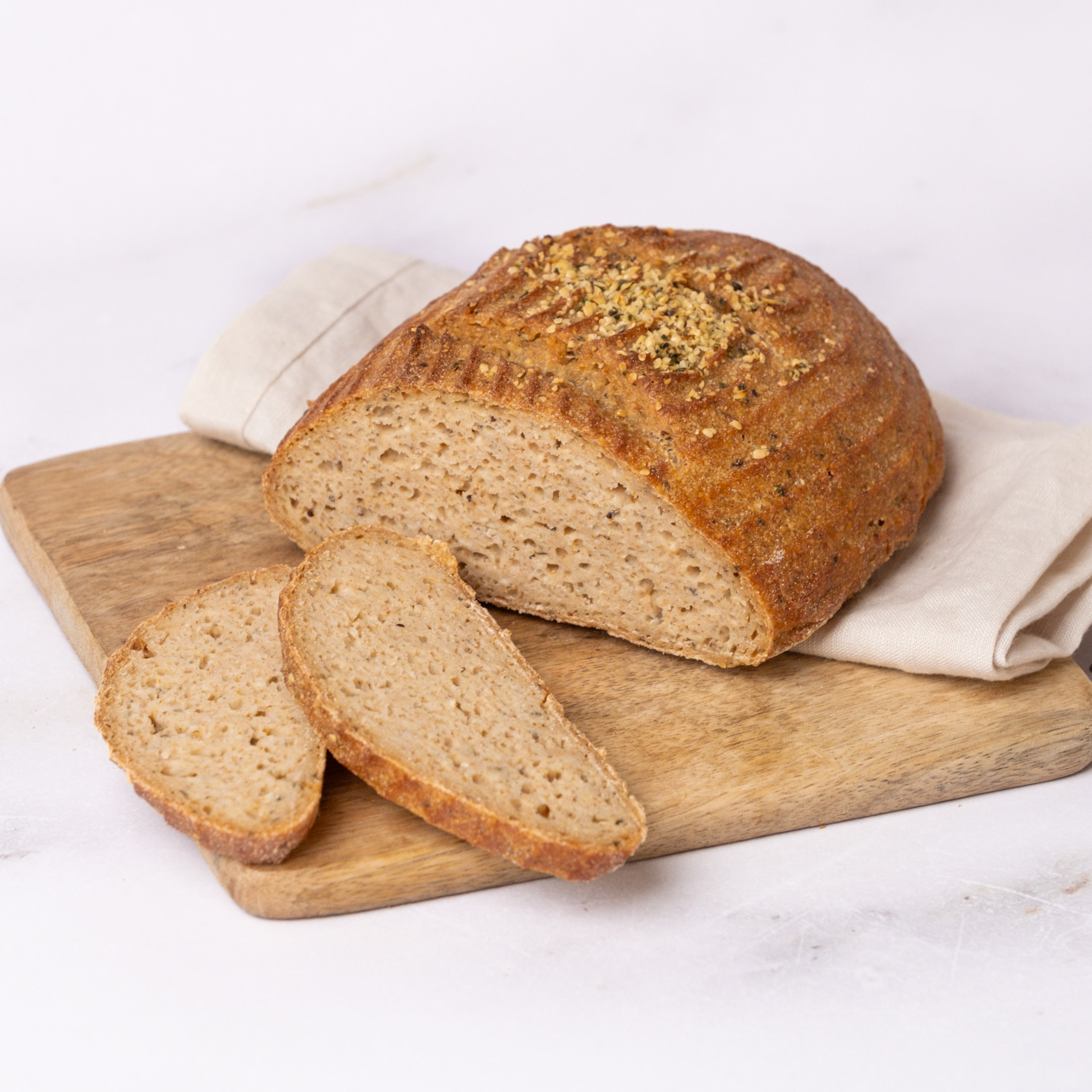 Hanf_Hafer_Brot_2 glutenfreies Bio Hafer-Hanf-Brot, glutenfreies veganes Brot, Isabella Glutenfreie Patisserie