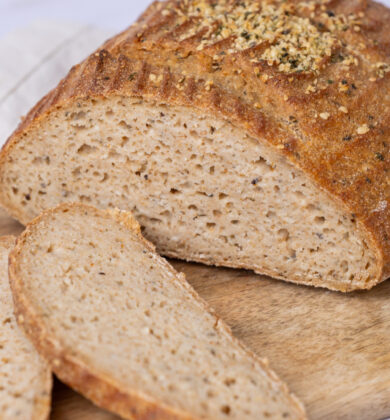 glutenfreies Bio Hafer-Hanf-Brot, glutenfreies veganes Brot, Isabella Glutenfreie Patisserie
