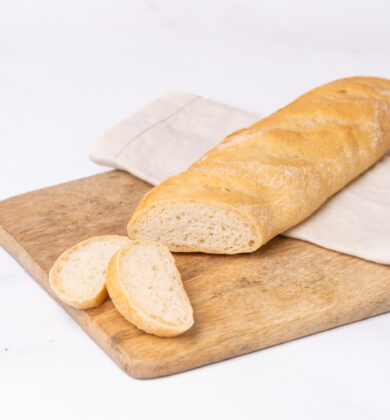 glutenfreies Helles Bio Bauernbaguette, glutenfreies veganes Brot, Isabella Glutenfreie Patisserie