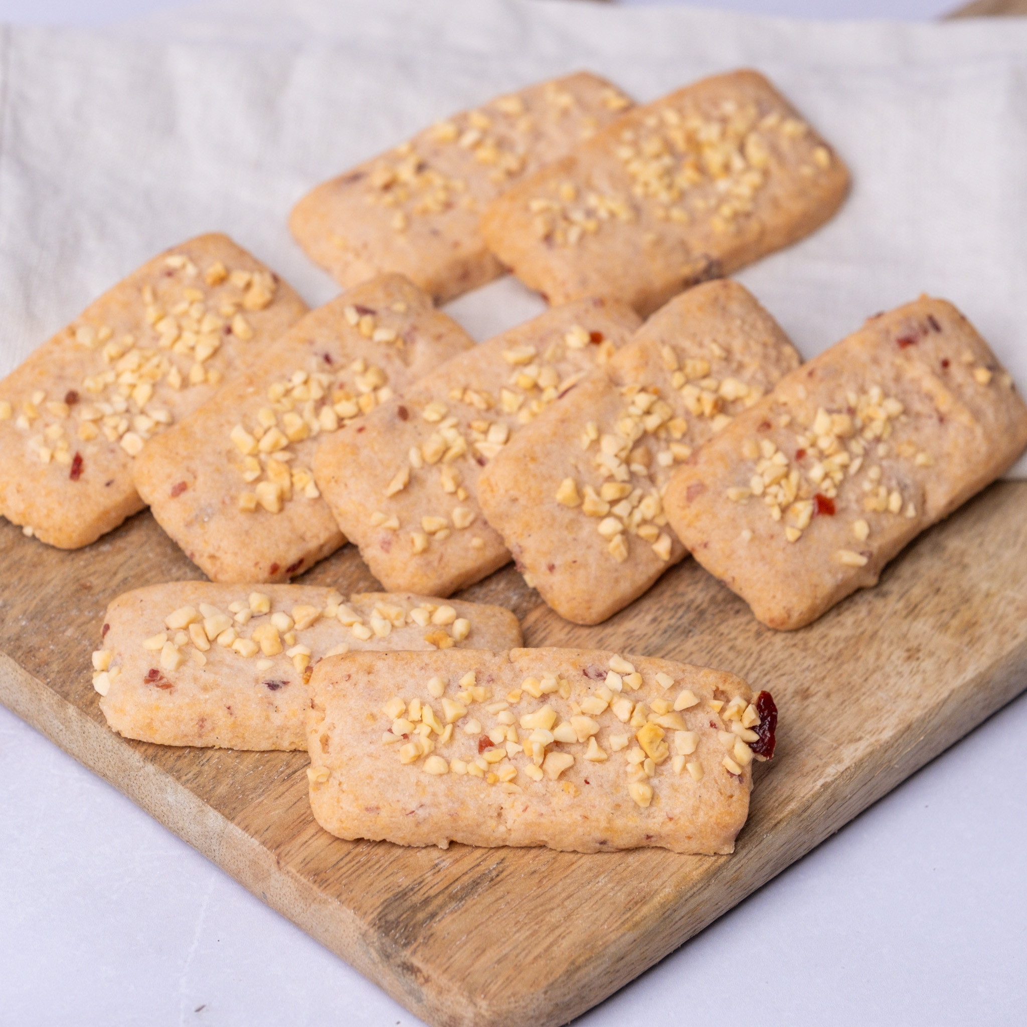 Cranberry_Sablés_1 glutenfreie Cranberry Sablés, glutenfreies veganes Gebäck, Isabella Glutenfreie Patisserie