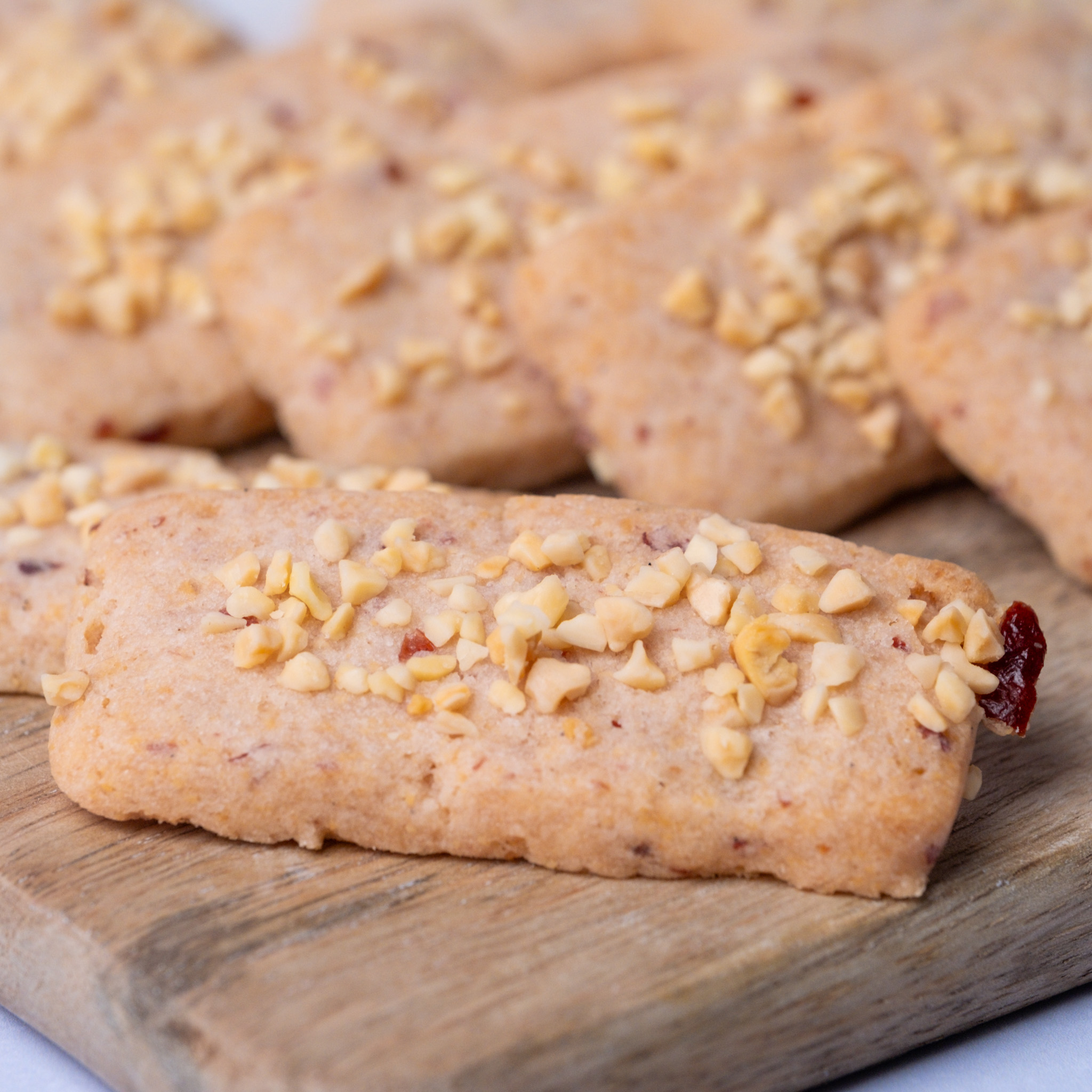 Cranberry_Sablés_2 glutenfreie Cranberry Sablés, glutenfreies veganes Gebäck, Isabella Glutenfreie Patisserie