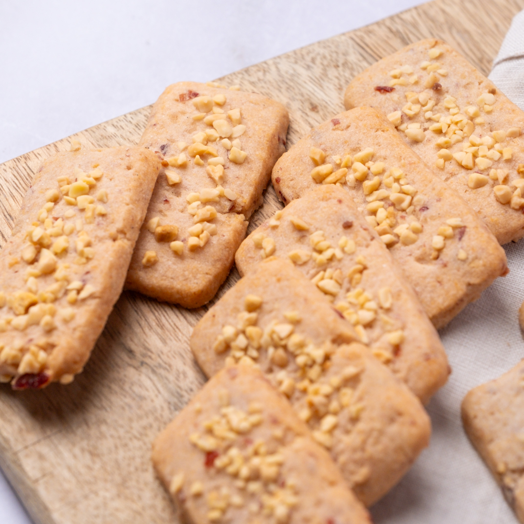 Cranberry_Sablés_3 glutenfreie Cranberry Sablés, glutenfreies veganes Gebäck, Isabella Glutenfreie Patisserie