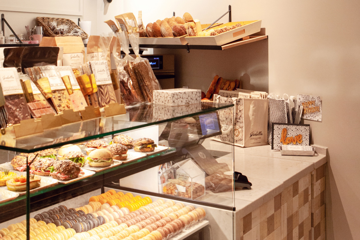 Theke des Stores in der Kö Galerie