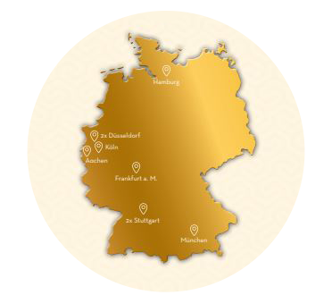 Landkarte aller Cafés in Deutschland, Isabella Glutenfreie Patisserie