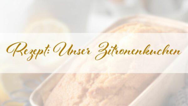 Rezept glutenfreier Zitronenkuchen mit glutenfreiem Kuchenmehl, Isabella Glutenfreie Patisserie