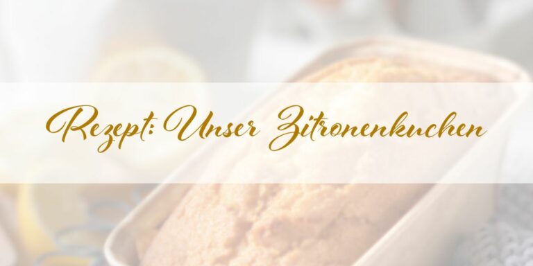 Rezept glutenfreier Zitronenkuchen mit glutenfreiem Kuchenmehl, Isabella Glutenfreie Patisserie