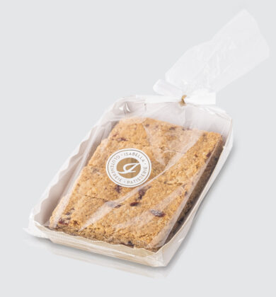 glutenfreie Oat Bars mit Cranberry, Isabella Glutenfreie Pâtisserie