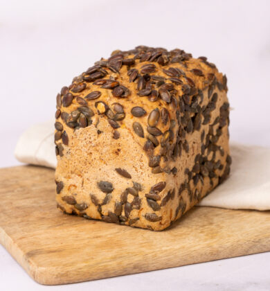 glutenfreies Karotten-Kürbiskern Brot