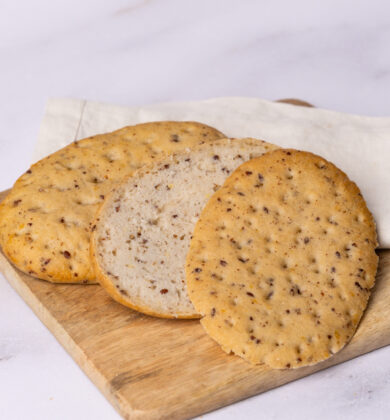 glutenfreie Leinsamen-Panini, glutenfreie vegane helle Brötchen, Isabella Glutenfreie Patisserie